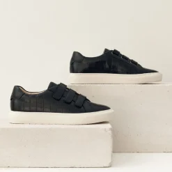Archer Black Croc Emboss