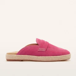 Arlie Hot Pink Suede