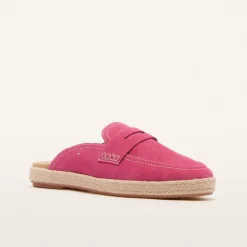 Arlie Hot Pink Suede
