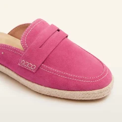 Arlie Hot Pink Suede