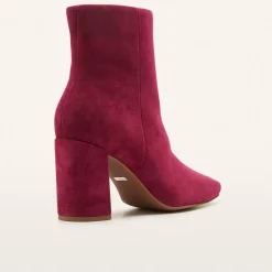 Campbell Burgundy Suede