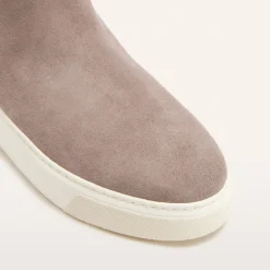 Crawford Dark Taupe Suede