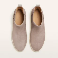 Crawford Dark Taupe Suede