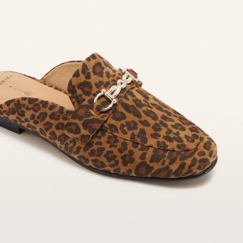 Grace Leopard Print Suede