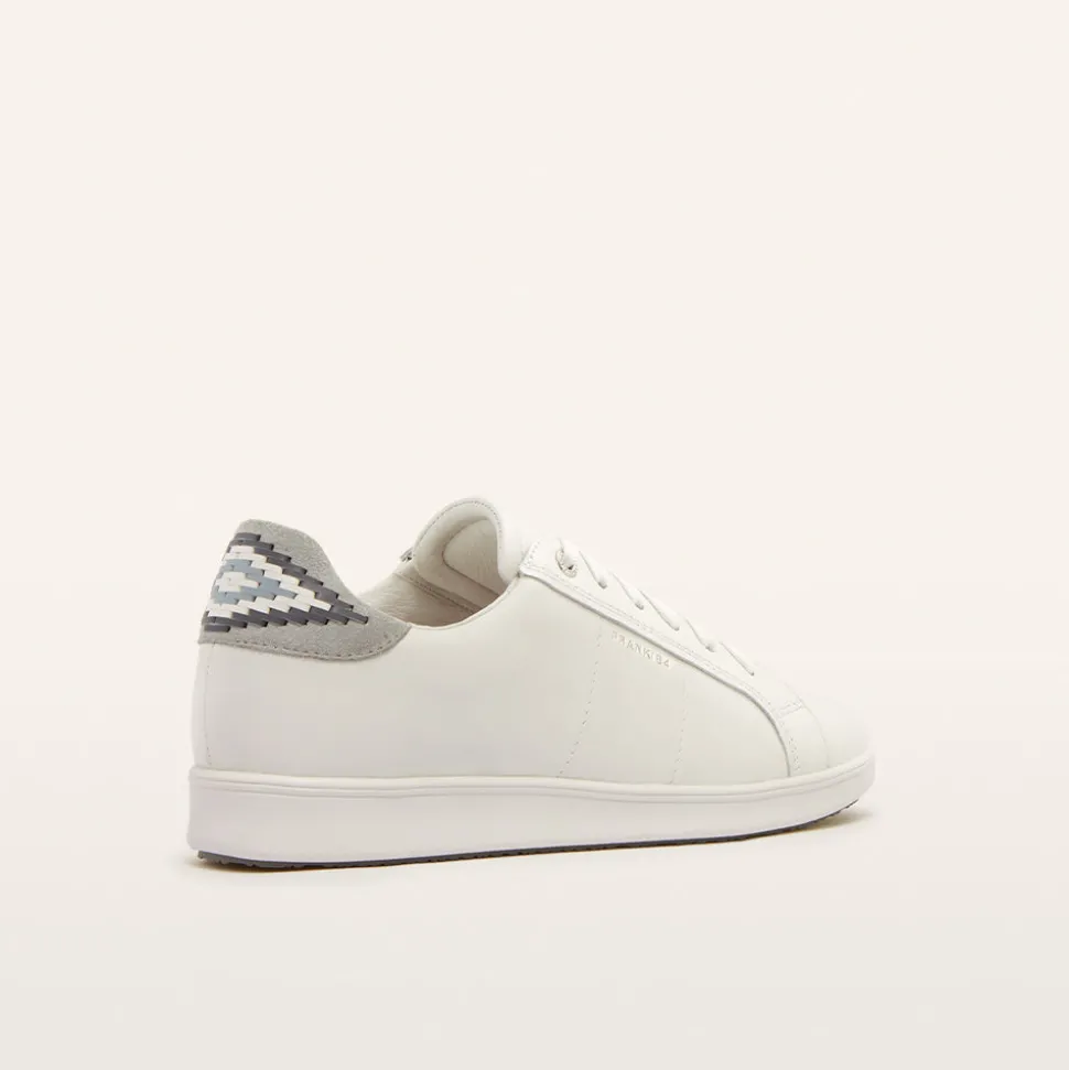 Jackie V White/Blue Mix