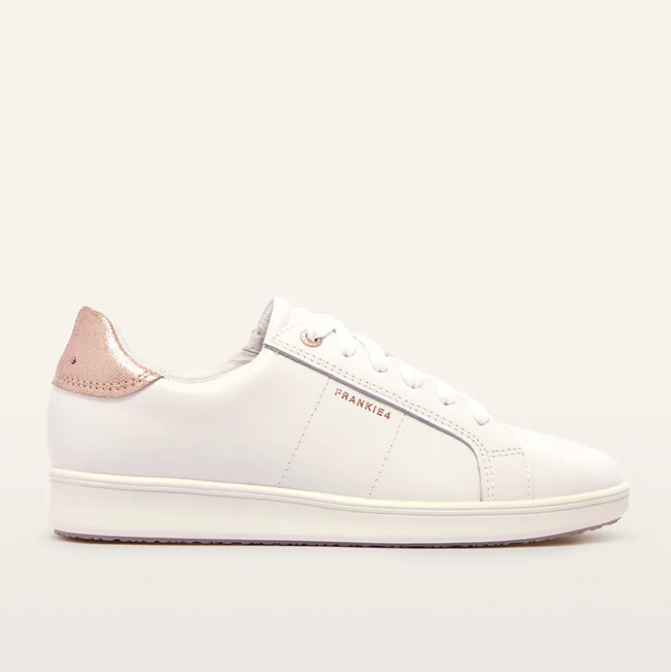 Jackie V White/Rose Gold
