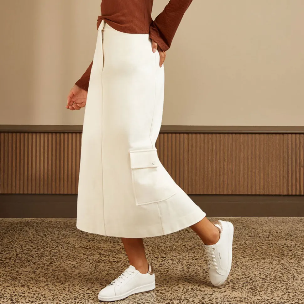 Jackie V White/Rose Gold