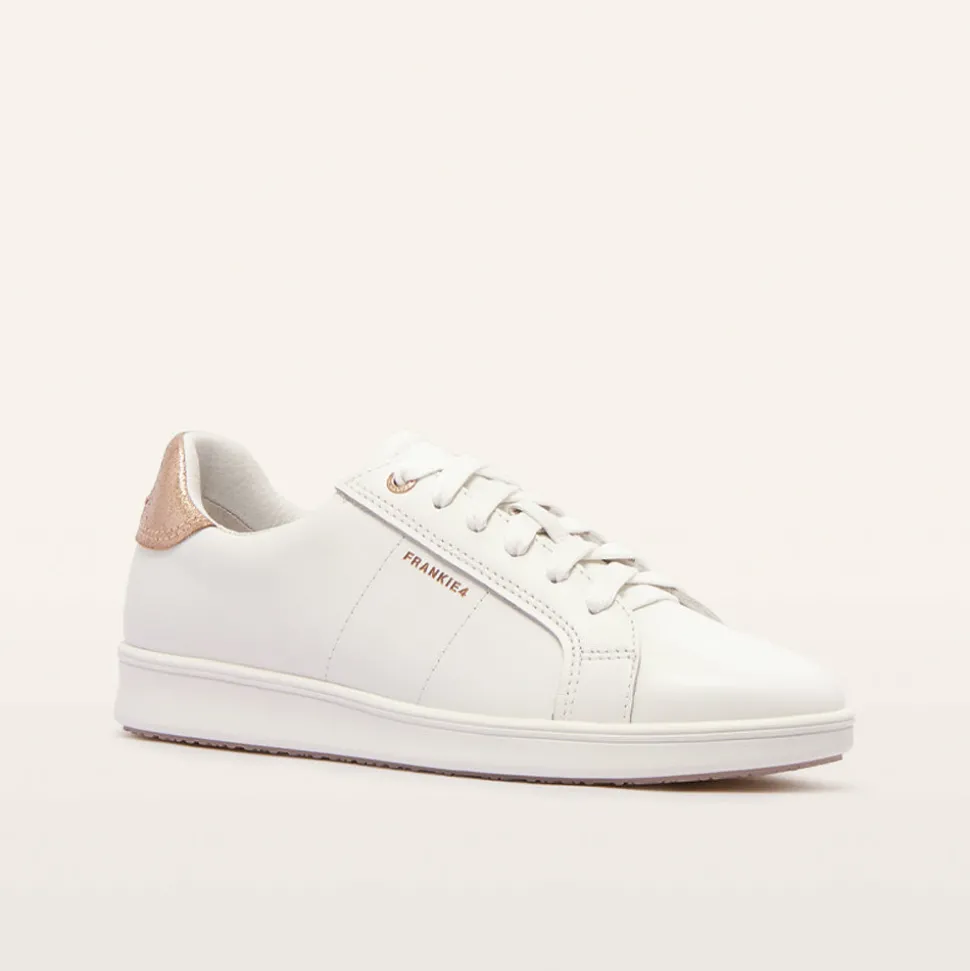 Jackie V White/Rose Gold