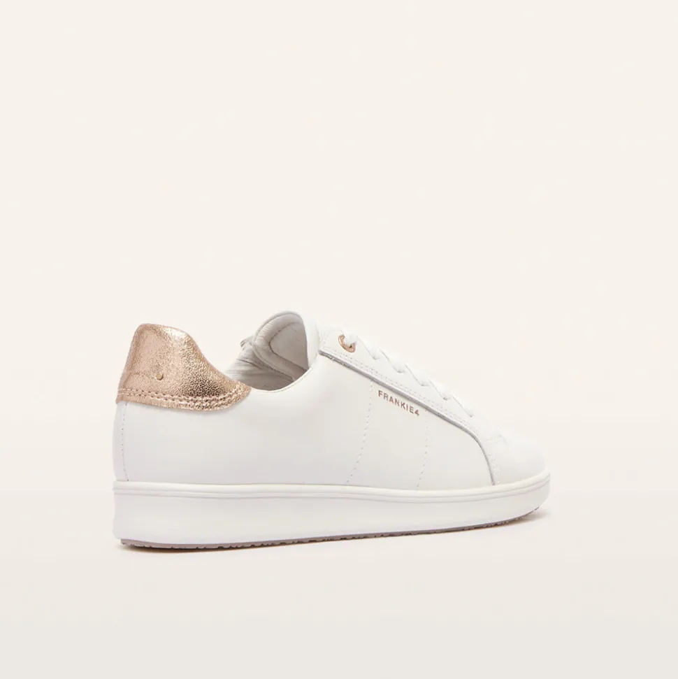 Jackie V White/Rose Gold