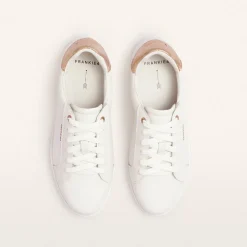 Jackie V White/Rose Gold