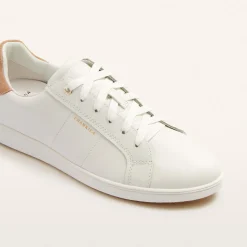 Jackie V White/Tan Mix