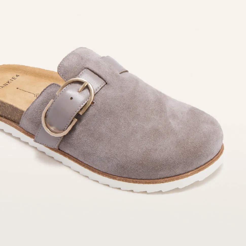 Margot II Dark Taupe Suede