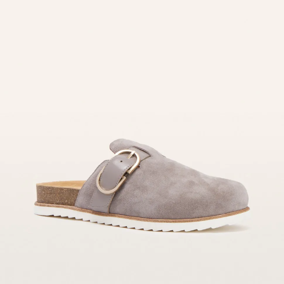 Margot II Dark Taupe Suede