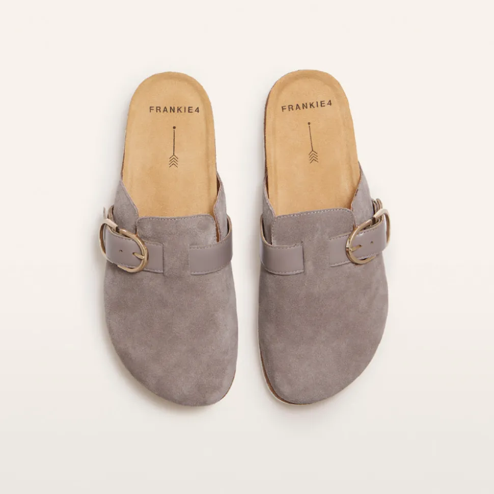 Margot II Dark Taupe Suede