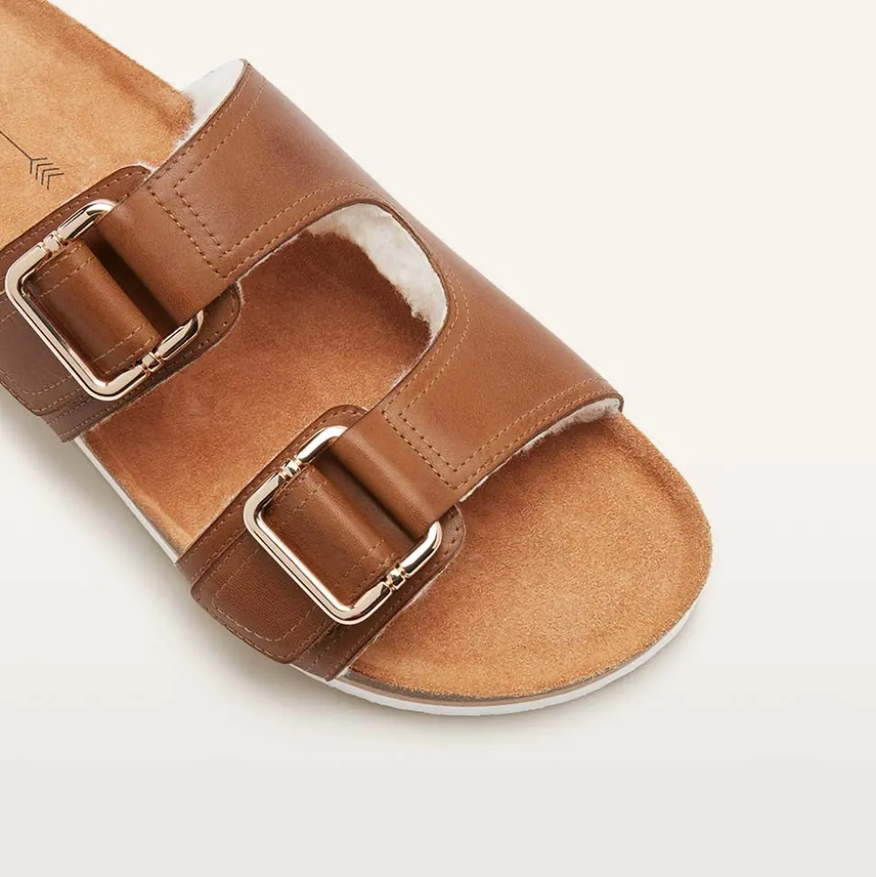 Nico Cognac/Shearling