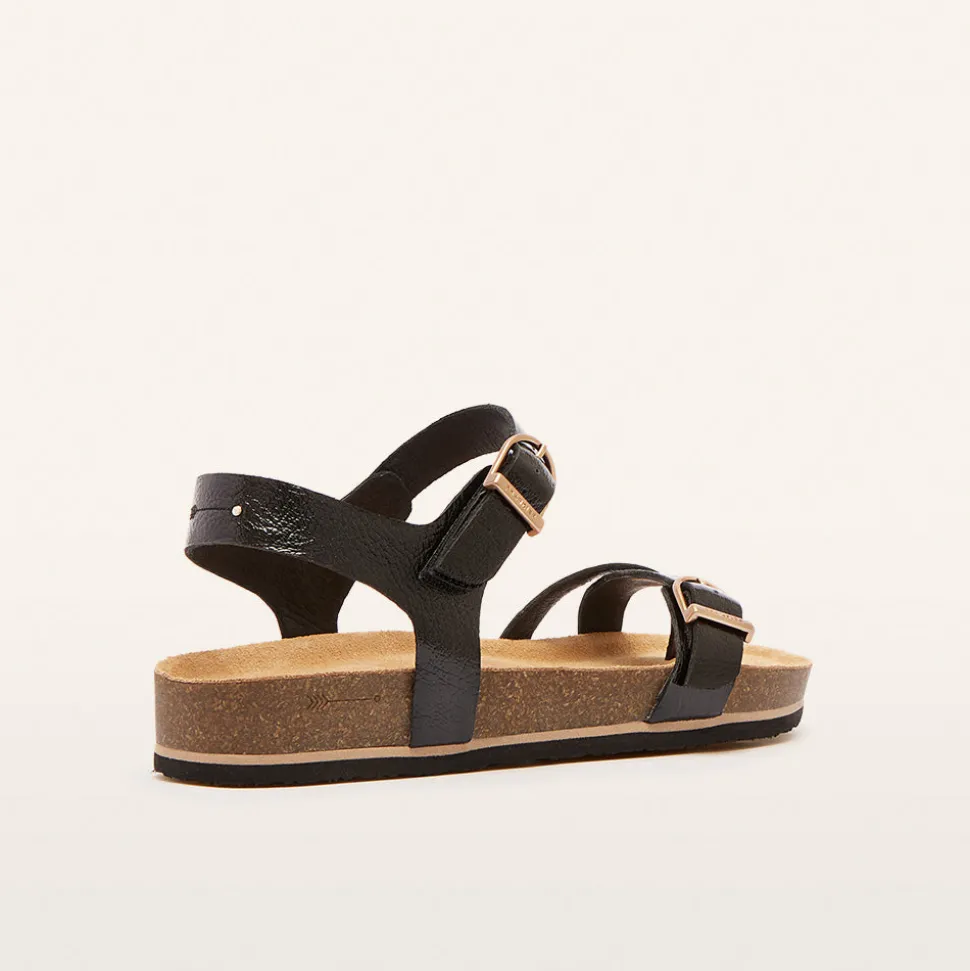Orla Black Crinkle Patent