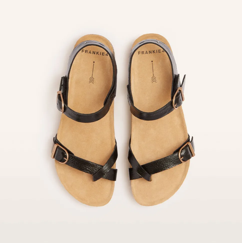 Orla Black Crinkle Patent