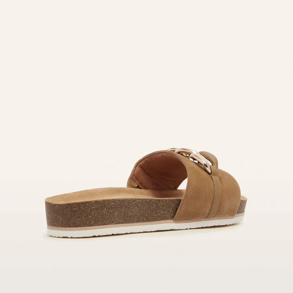 Quinn III Barley Suede