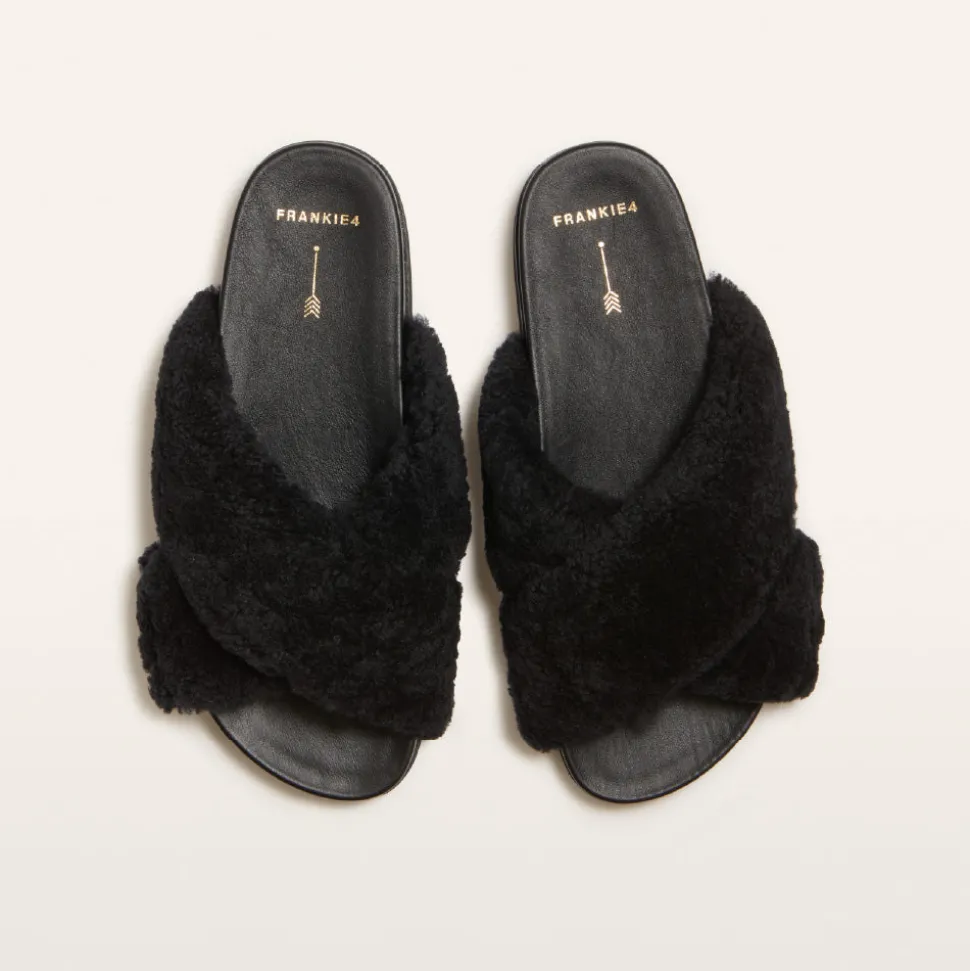 Rebel II Black Shearling