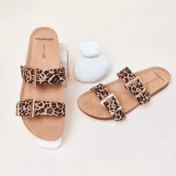 Sandy III Camel Leopard Print