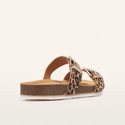 Sandy III Camel Leopard Print
